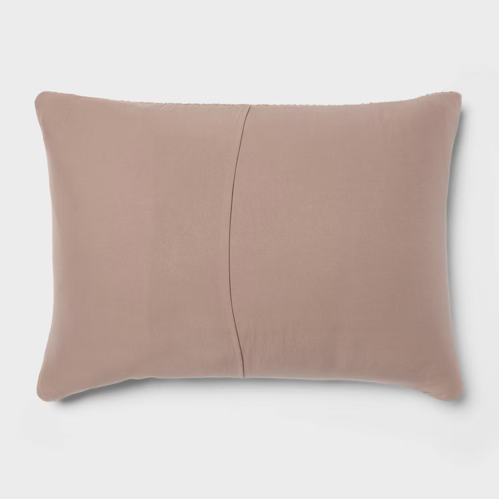 Full/Queen Boucle Comforter Set Brown - Threshold