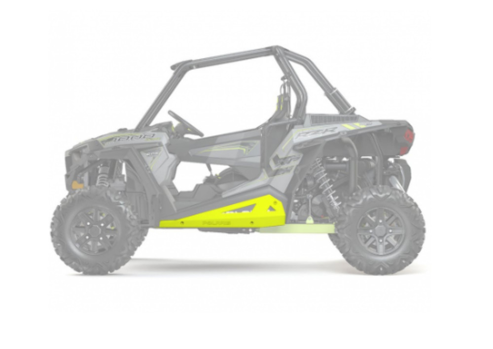 Polaris RZR XP 1000 LOW PROFILE STEEL Rock Slider Left OEM 2881587-630