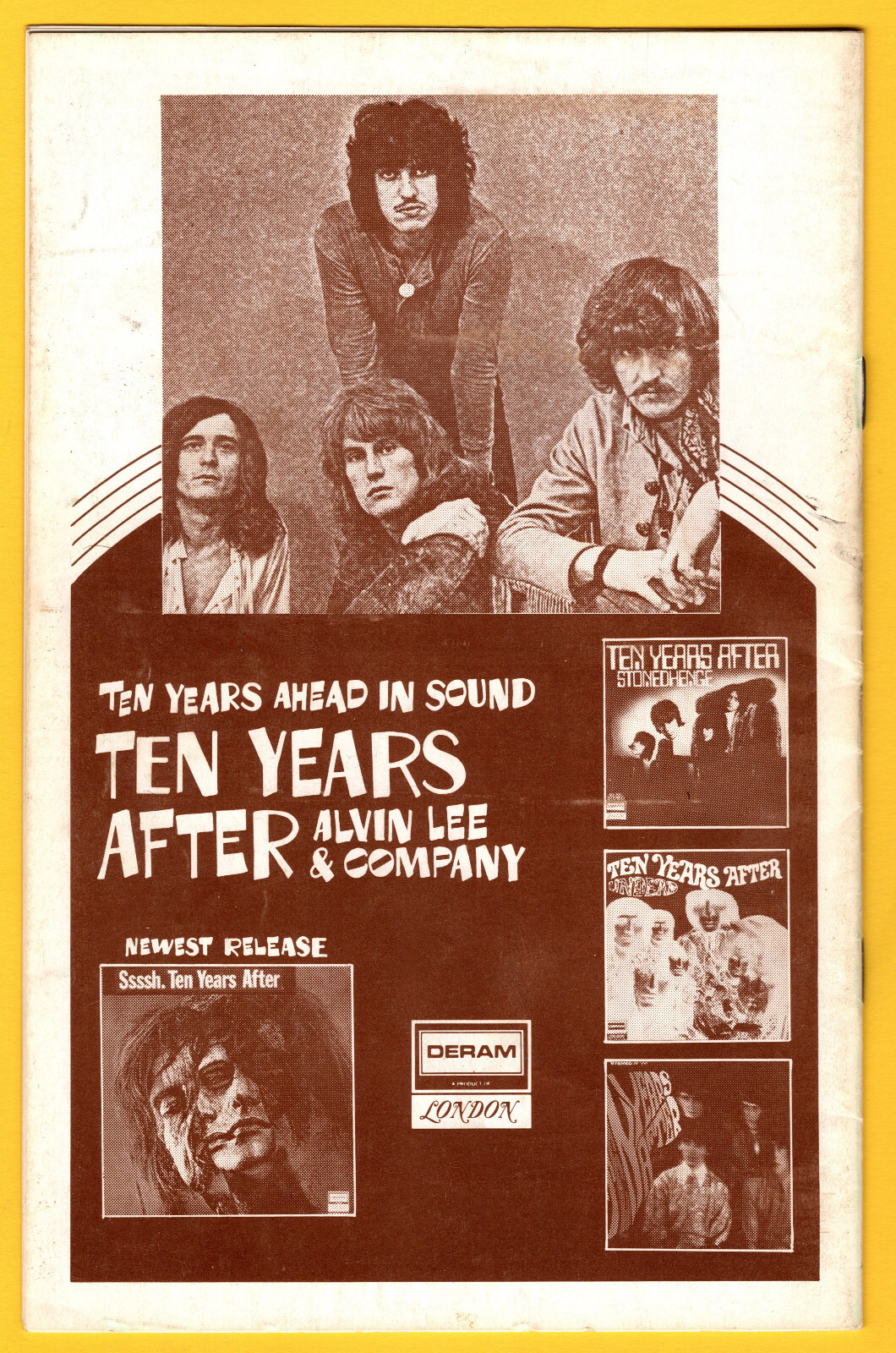 The MOOdY BLueS-LEE MichaeLS-Argent-BiLL Graham FiLLmore EaSt 1970 Program