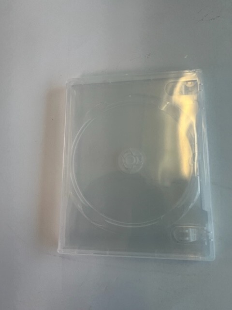 1 NEW SCANAVO CRITERION 14MM SINGLE BLU-RAY CASE, SUPER CLEAR, CR.14MM.FS