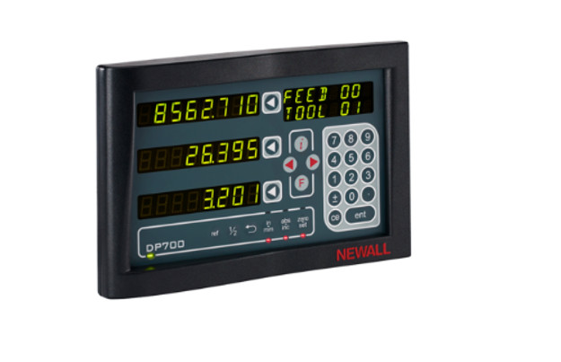 Newall Digital Readout - 2 Axis DP700 DRO Display, DP7002110S12