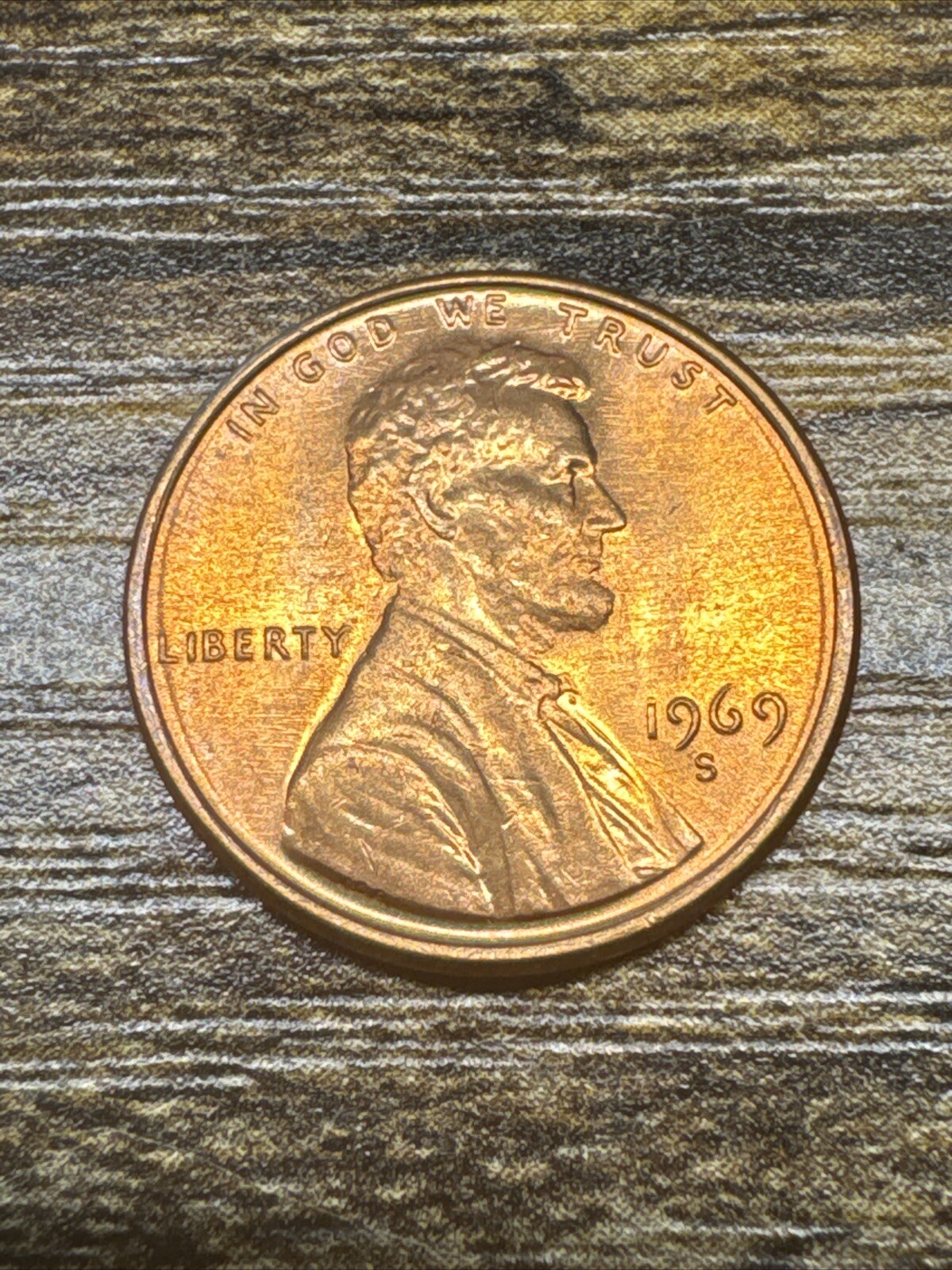 1969 S Lincoln Memorial Cent Penny - UNC RD Uncirculated