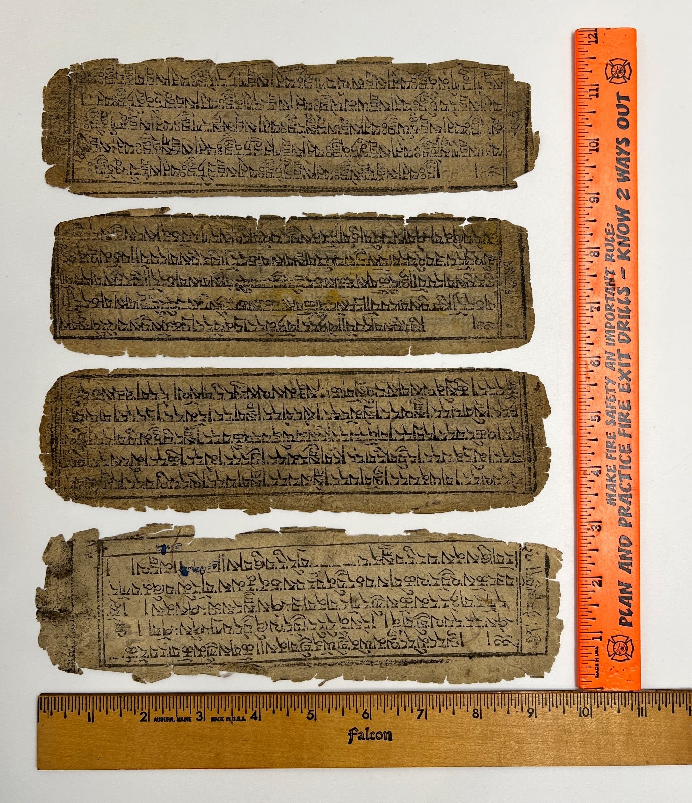 Ancient Tibetan Manuscript Sutra Prayers Rare