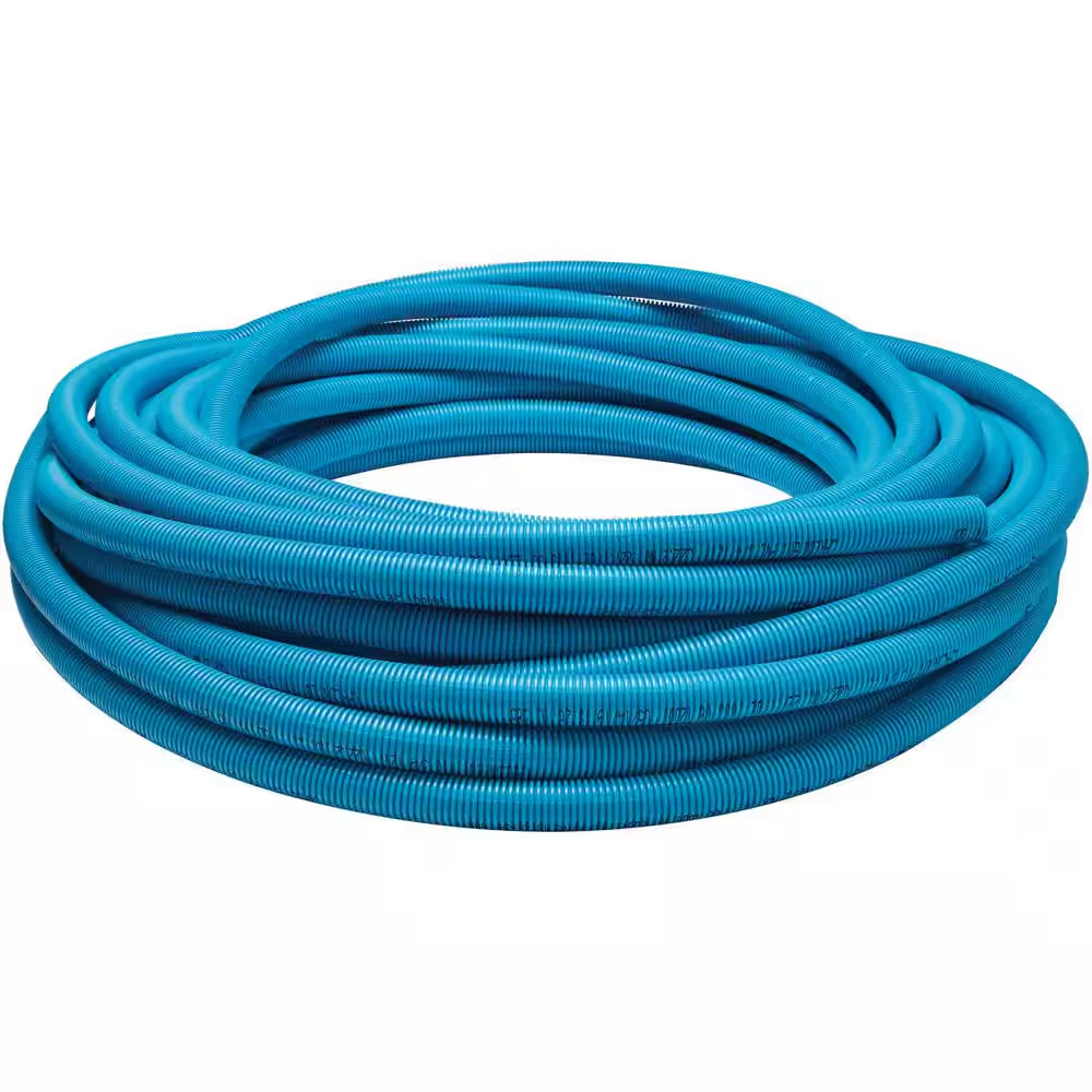 3/4 In. X 100 Ft. Electrical Nonmetallic Tubing Conduit Coil, Blue (12007-100)