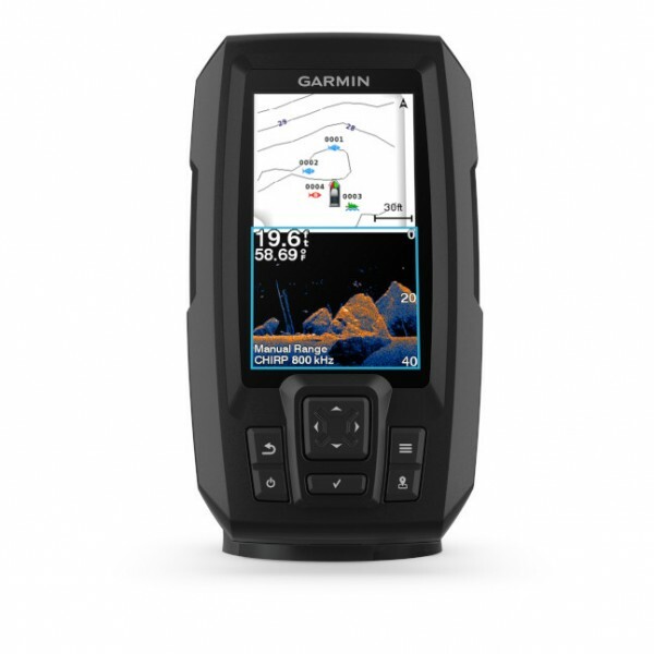 Garmin STRIKER Vivid 4cv Marine Fishfinder with GT20-TM Transducer 010-02550-00