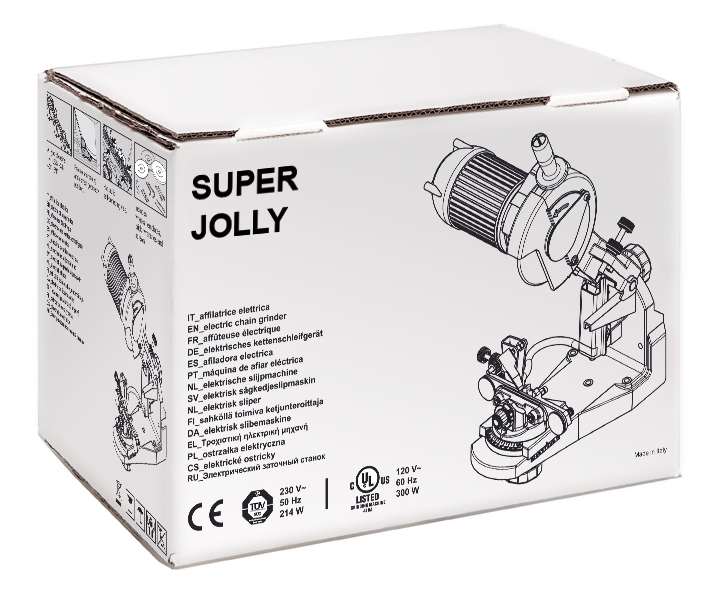 Tecomec Super Jolly Hydraulic Chain Grinder Sharpener replaces 620-120