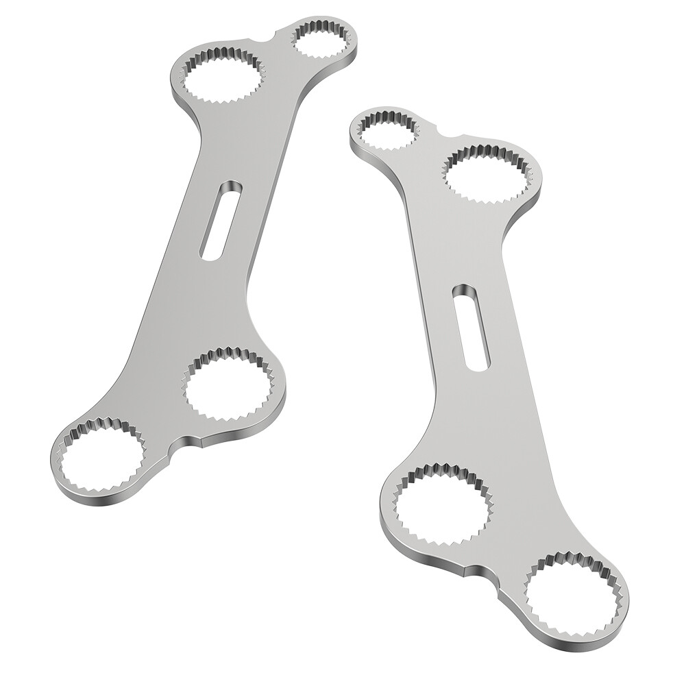2PCS Parse Wrench Multitool Spanner For Leatherman Disassembly Tool Bone Design
