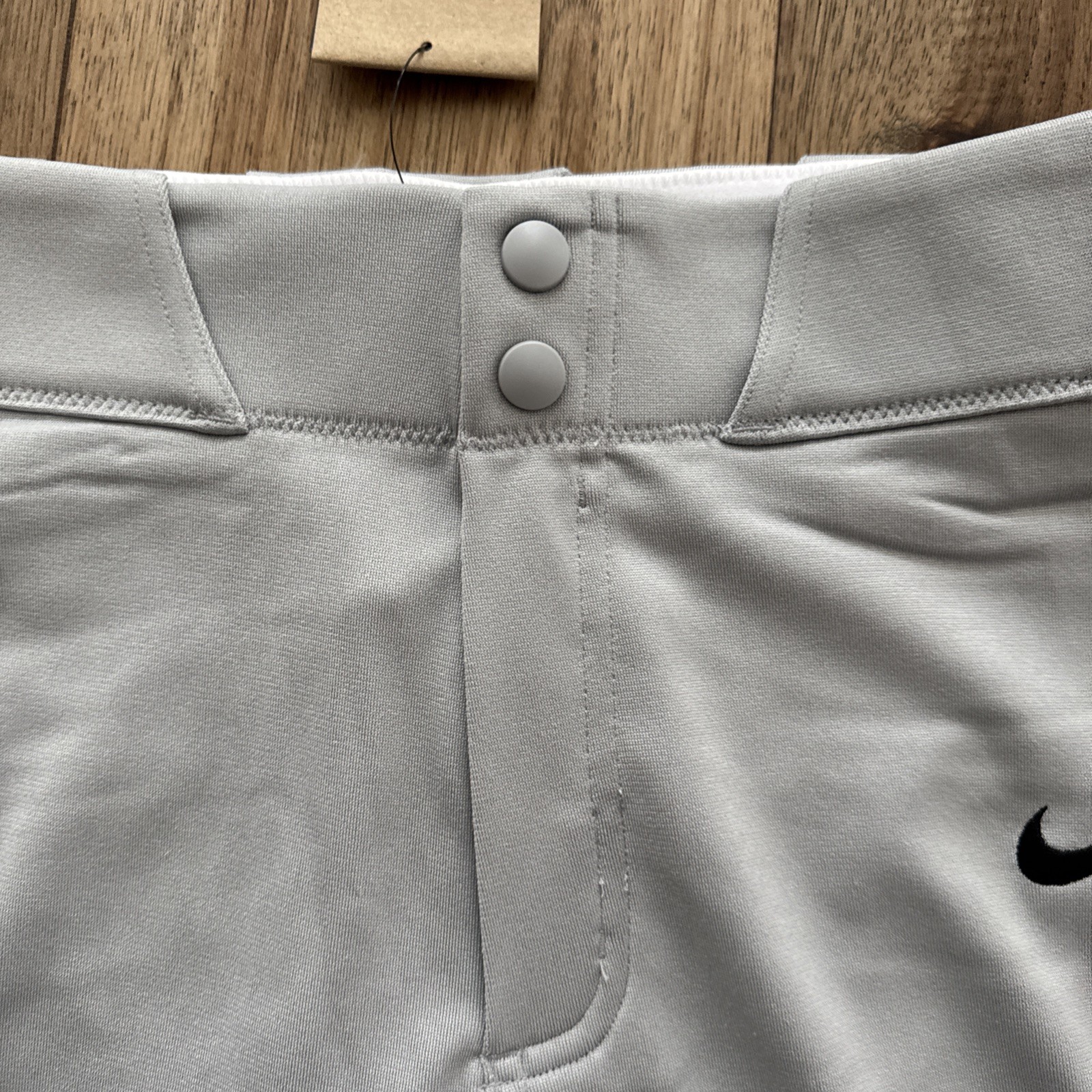 NEW NWT Nike Vapor Select Baseball Pants Mens Size Small Gray Tapered FZ1369-012