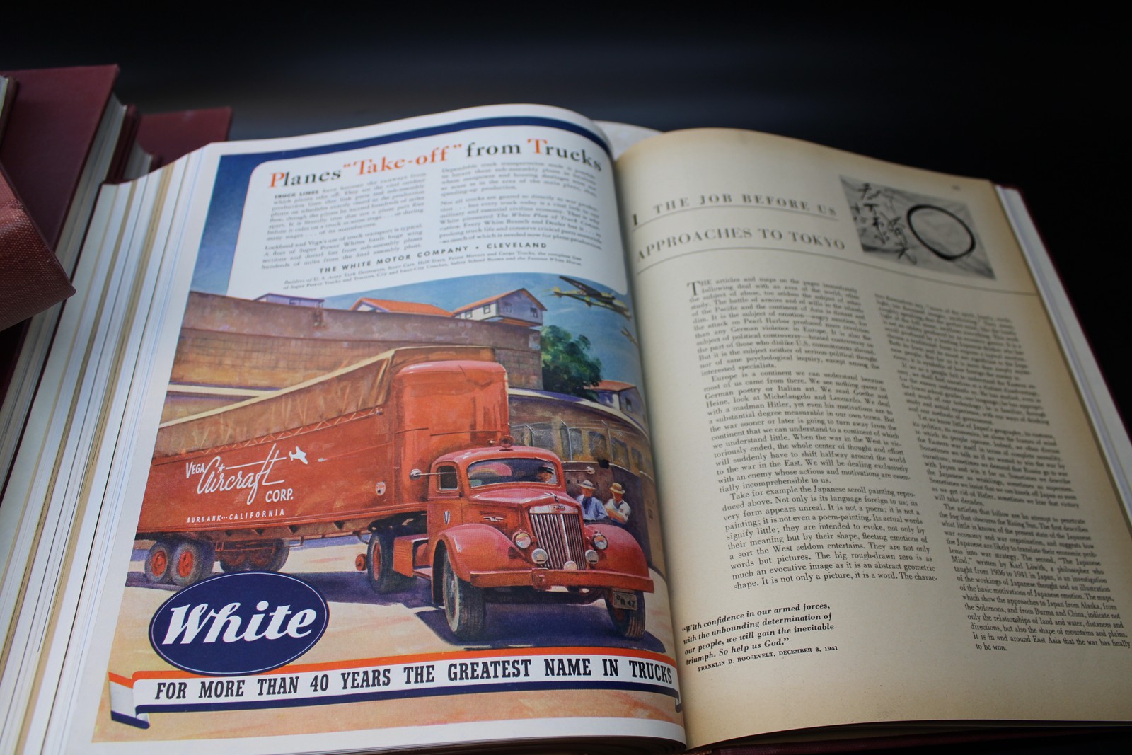 FORTUNE Magazine Hardcover Bound Magazine Volumes – 1934-1985 Library Volumes