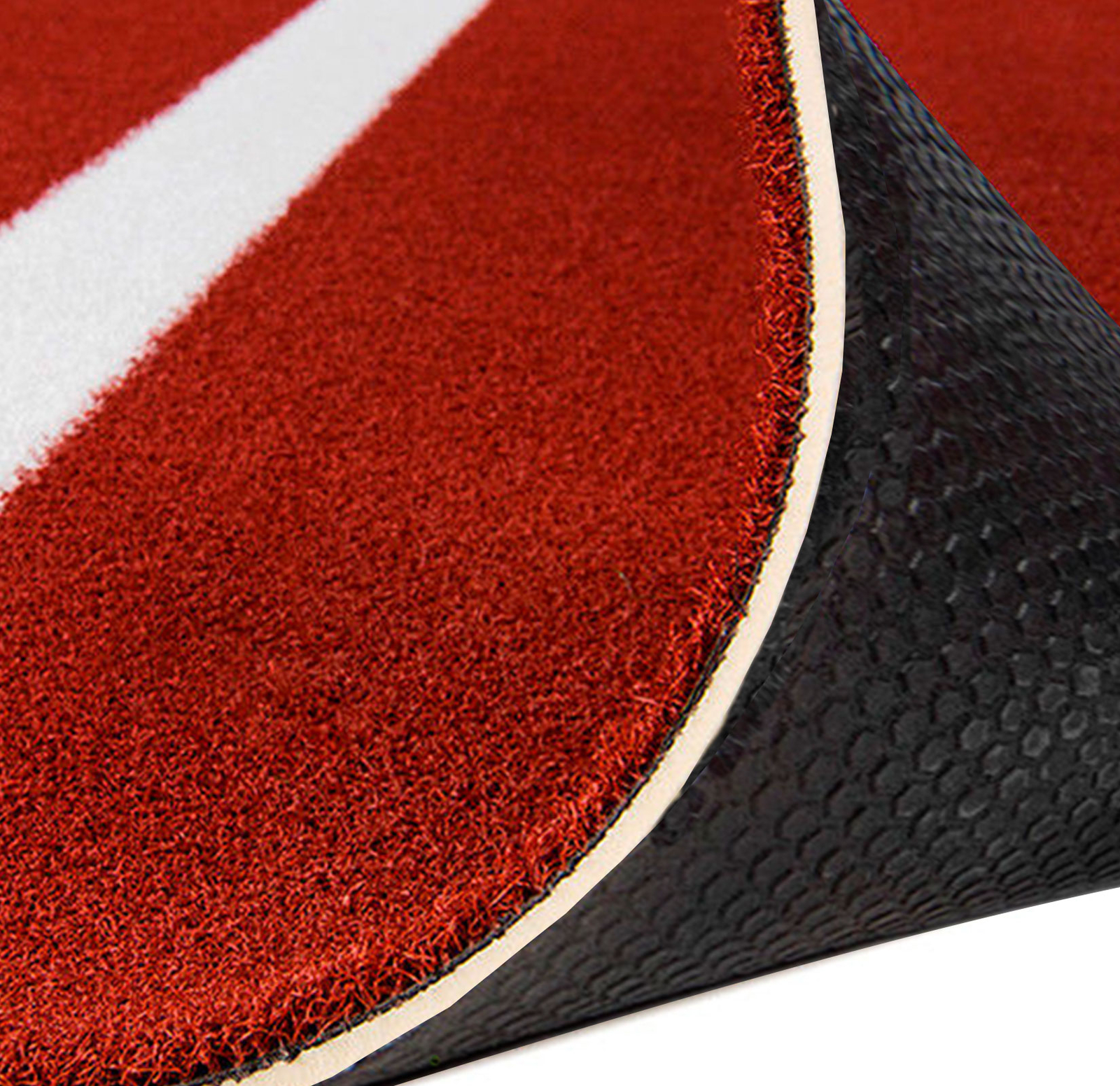 Softball Pitching Practice Aid With Power Line and Pitchers Mound Clay 3' x 10'