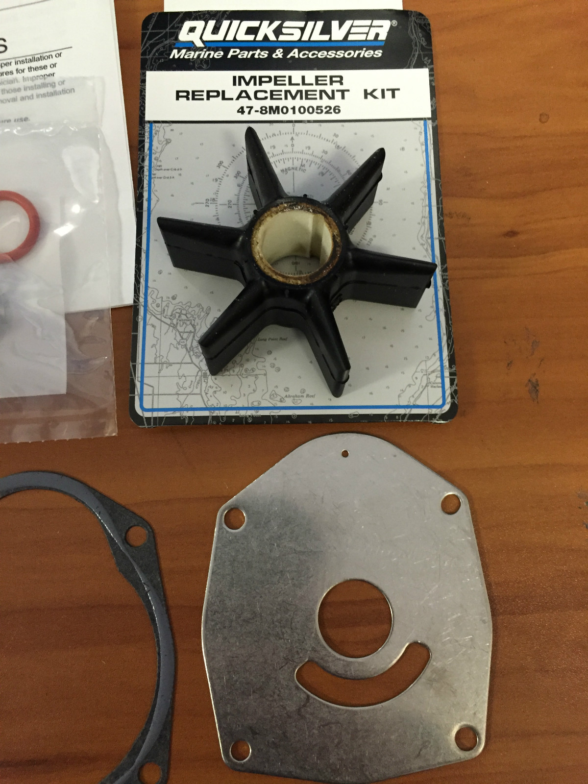 OEM MerCruiser Alpha Gen 2 Outdrive Water Pump Impeller Repair KIT 47-8M0100526