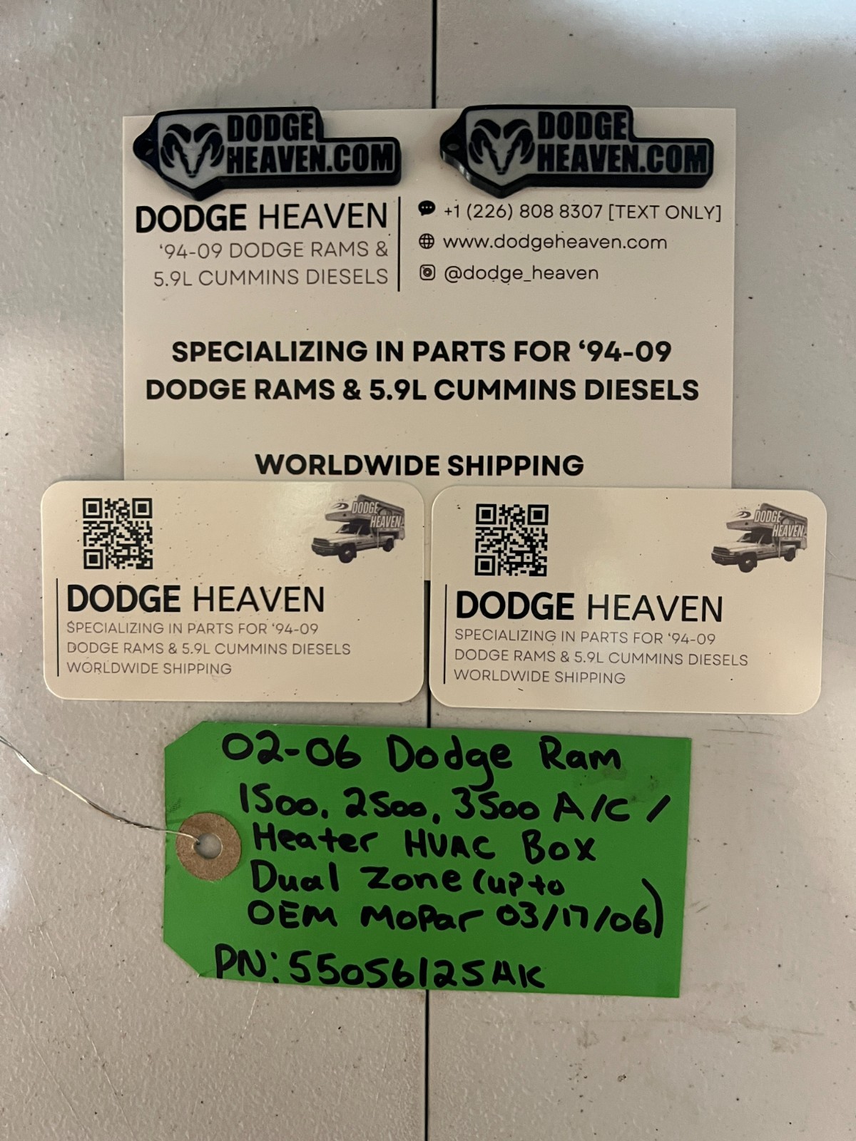 OEM 2002-2006 Dodge Ram 1500-3500 HVAC Heater A/C Box Dual Zone