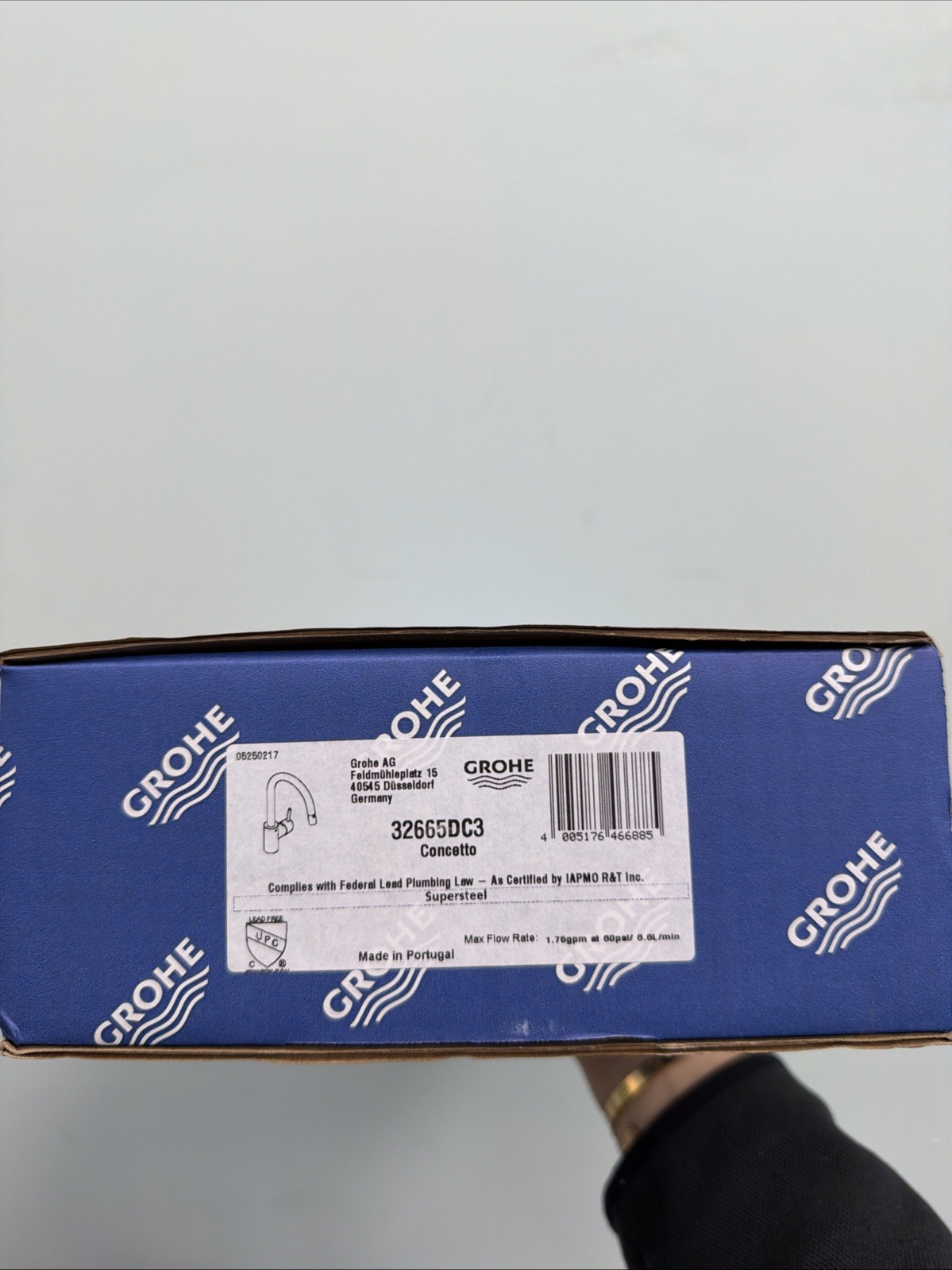 GROHE 32665DC3 Concetto Pull-Down Kitchen Faucetm,Super Steel *NEW*