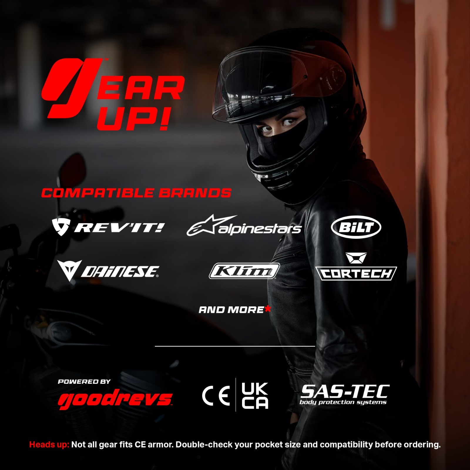 SAS-TEC SC-1/KCB2air CE Level 2 Knee Protector Inserts | Goodrevs™ Moto Armor