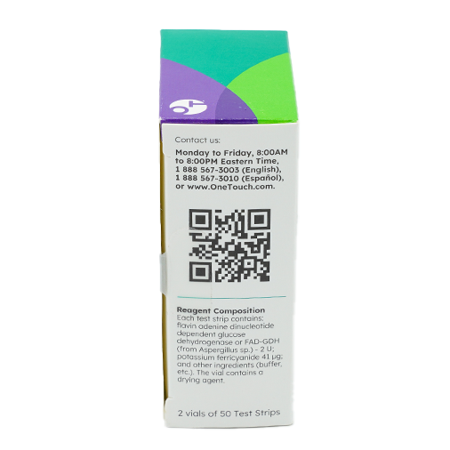 OneTouch Verio Test Strips 100 Count