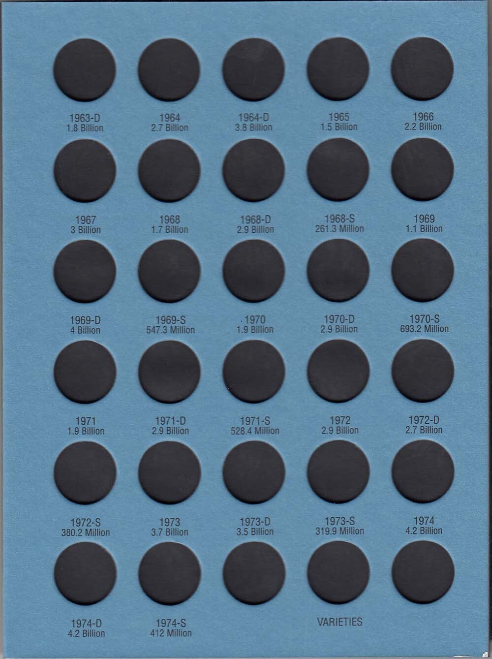 Whitman US Lincoln Cent Coin Folder 4 Vol Set 1909-Date #’s 9004,9030,9033,4004