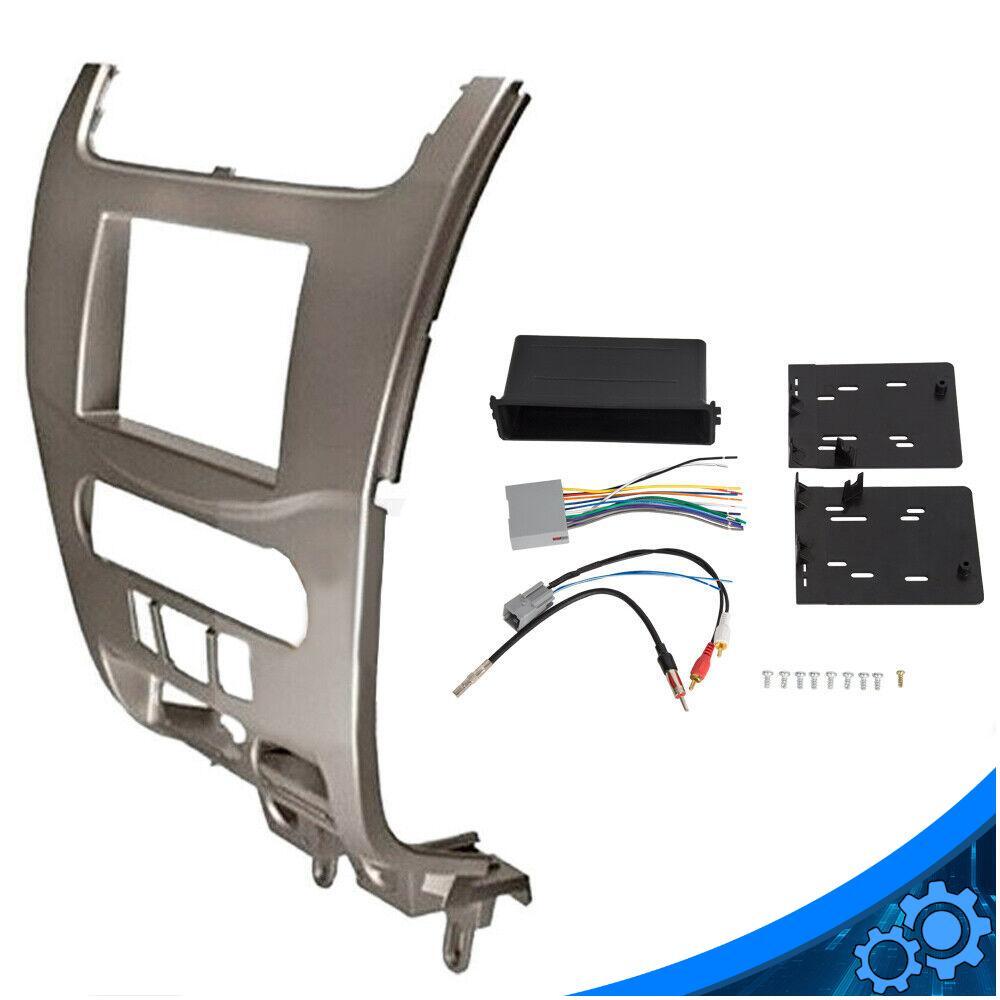 Single/Double DIN Car Radio Stereo Dash Kit For Ford Focus 2008-2011 09 #99-5816