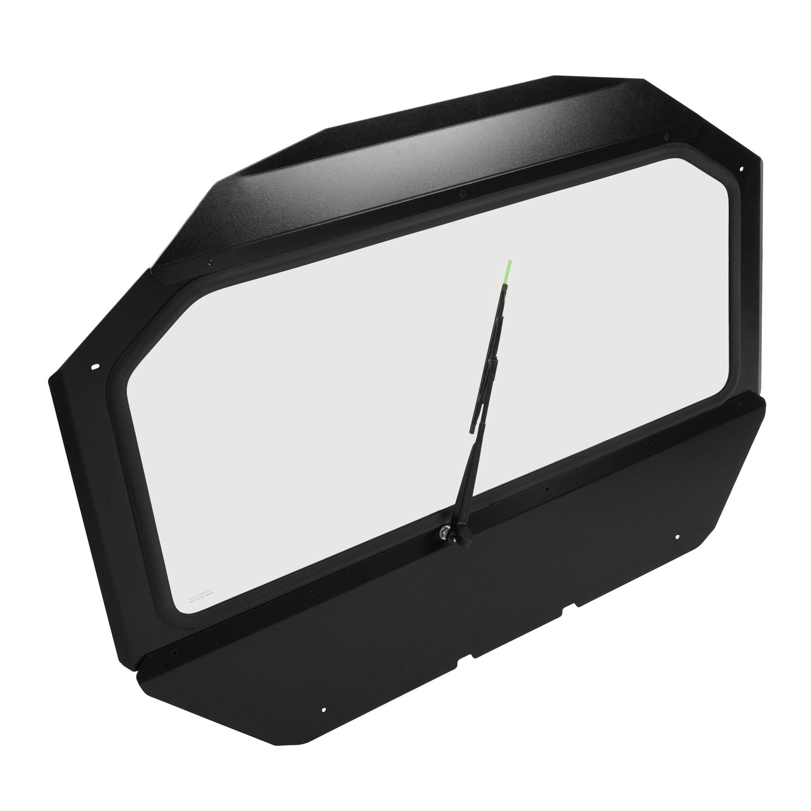 Glass Front Windshield w/ Wiper for Can-Am Maverick X3 DS Turbo 2017+ 18 19 ATV