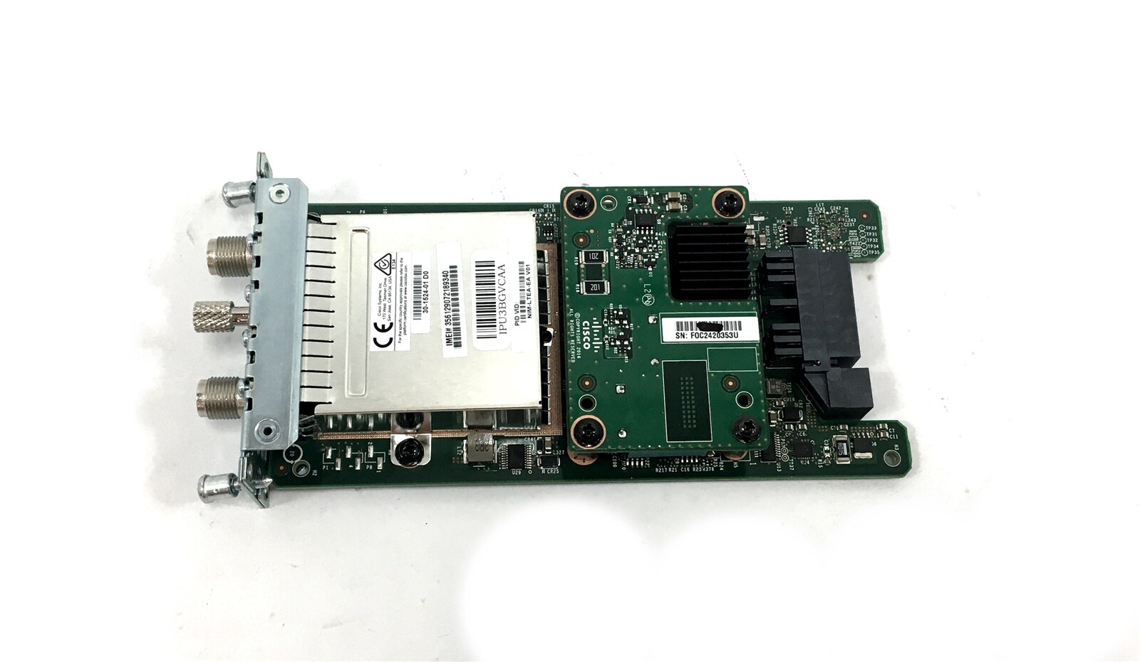 Cisco NIM-LTEA-EA Dual SIM LTE Module for ISR 4000 Series Routers