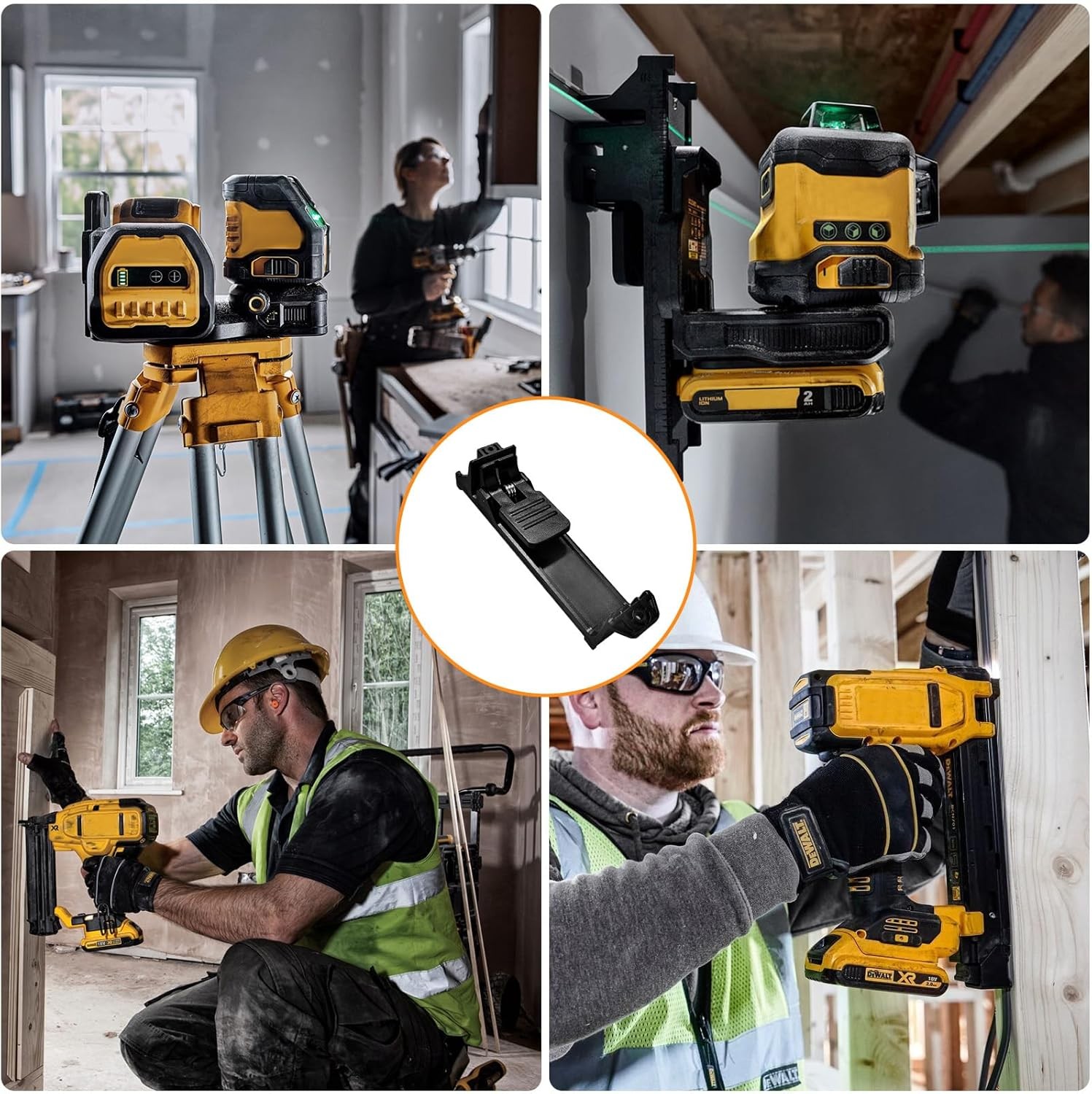 FOR DEWALT LASER LEVEL 1 PACK OF REPLACEMENT WALL MOUNTS - N425527 W