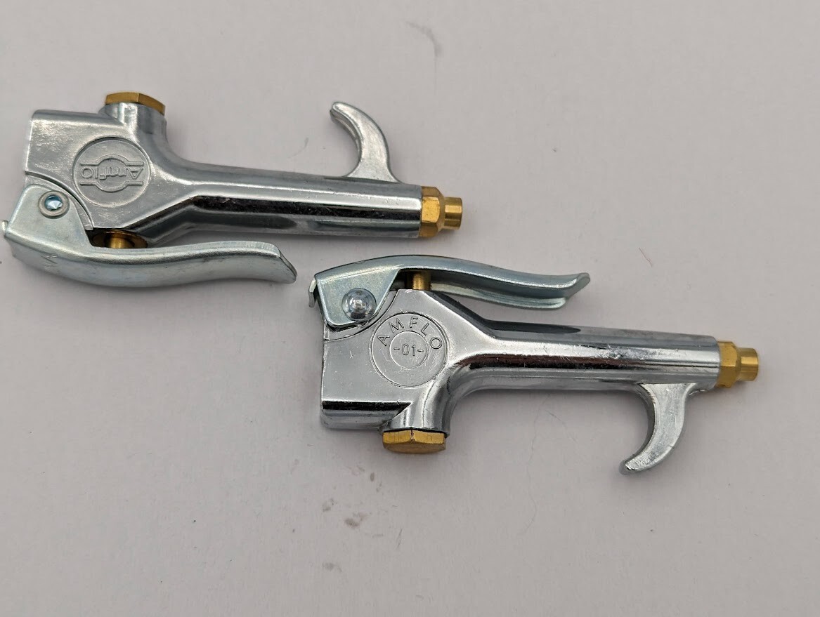 TWO PACK! 2X! AMFLO #200 GENERAL PURPOSE BLOW GUN ATTACHMENT LEVER TYPE 200 NEW!