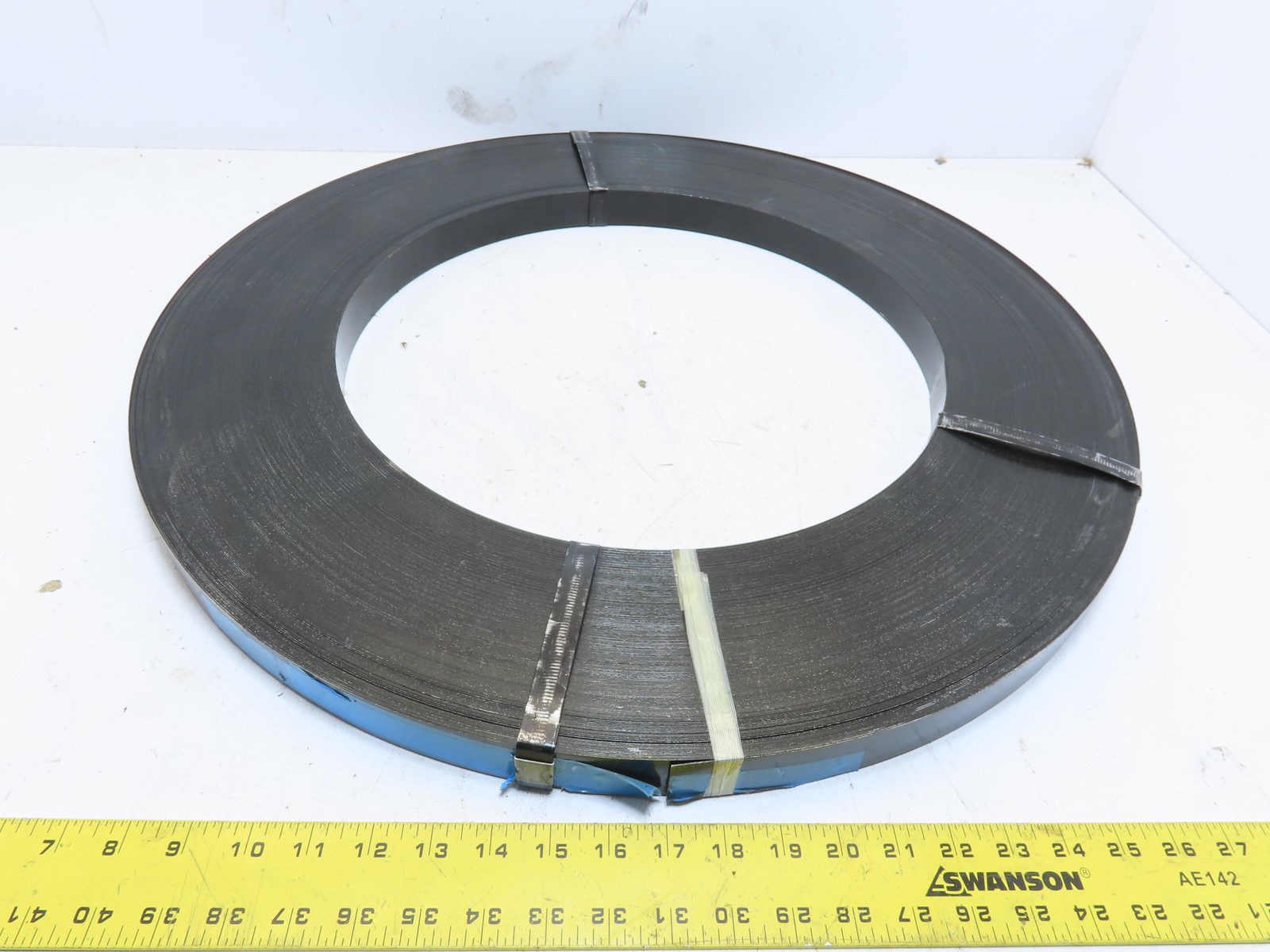 AAR High Tensile Steel Strapping Banding 1 1/4" x .029" x 891' Roll Coil