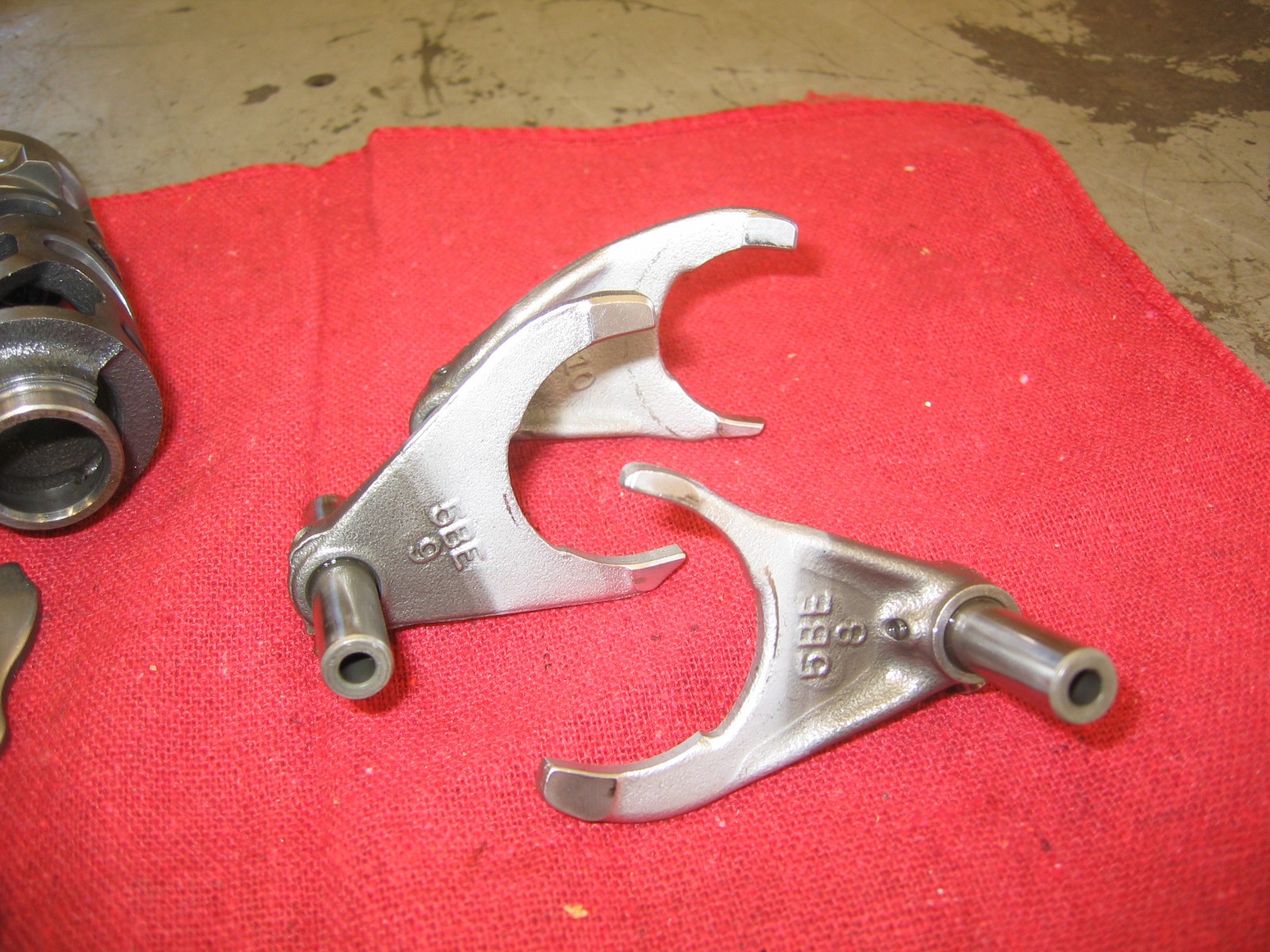 02-05 2004 YAMAHA YZ250 2-STROKE LOW HOUR GEAR SHIFT SHAFT FORKS CAM PARTS ASSY