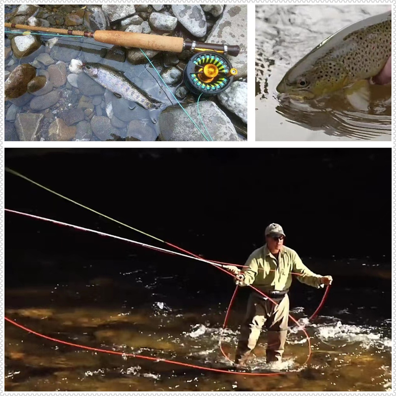 Garrison 209 7' 6" ~ 5 wt / ZHUSRODS Vintage Bamboo Fly Rods / Fly Fishing Rods