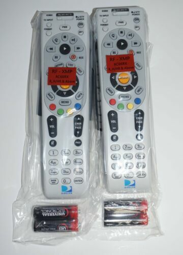 2 Pack - DIRECTV RC66 RX RF Remote Controls W/Batteries DTV