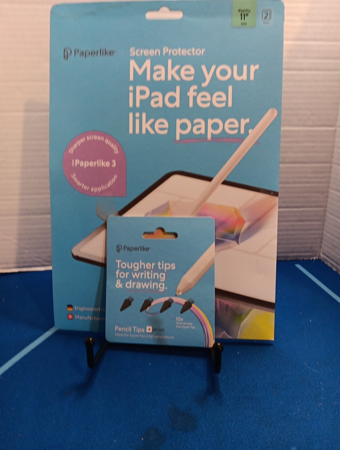Paperlike 3 Screen Protector Apple iPad Pro 11" (2024) - 2 Pack & Pencil Tips