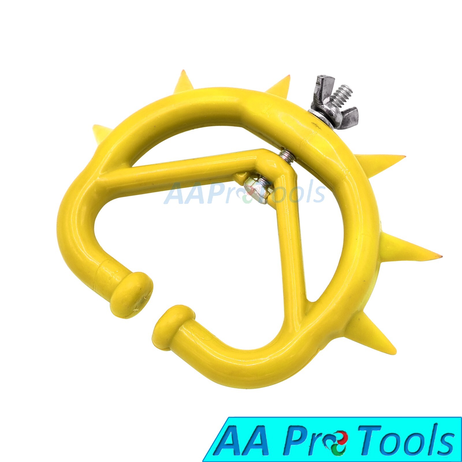 3 Cattle Nose Ring Anti Milk Sucking Preventer Cow Nose Thorn Calf Weaner Yellow