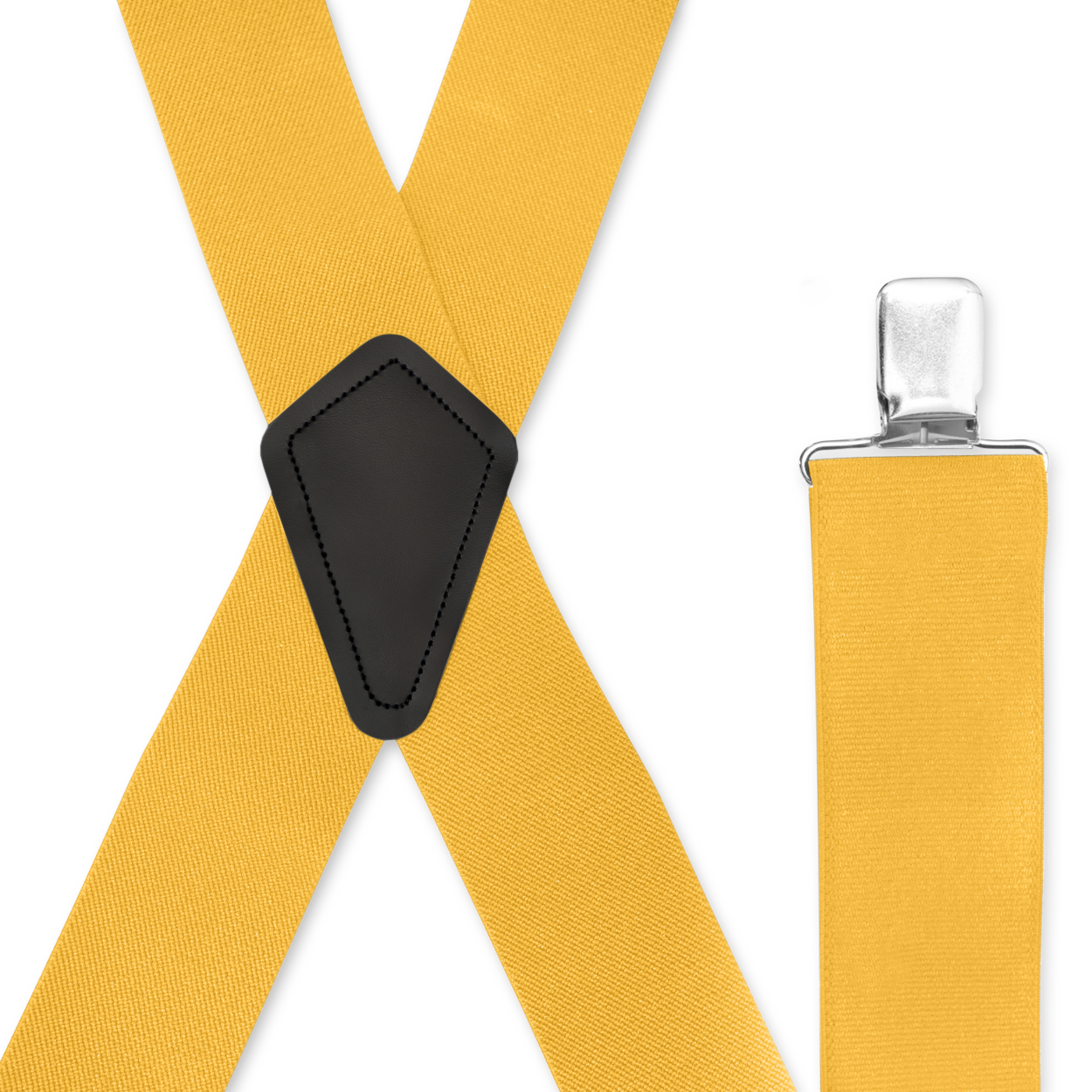 Men's Suspenders - Strong Clips, Many Colors, X Style 1.5" & 2", USA Made