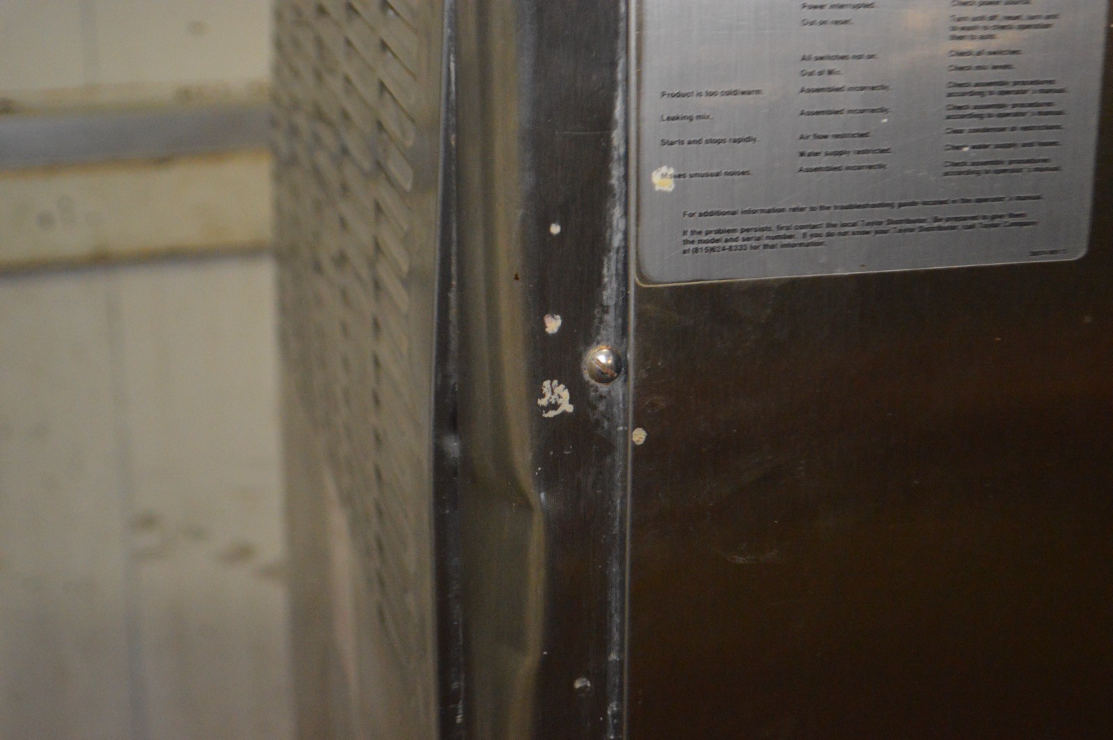 Taylor Crown C717-27 Air Cooled Soft Serve Ice Cream Machine - Single Phase