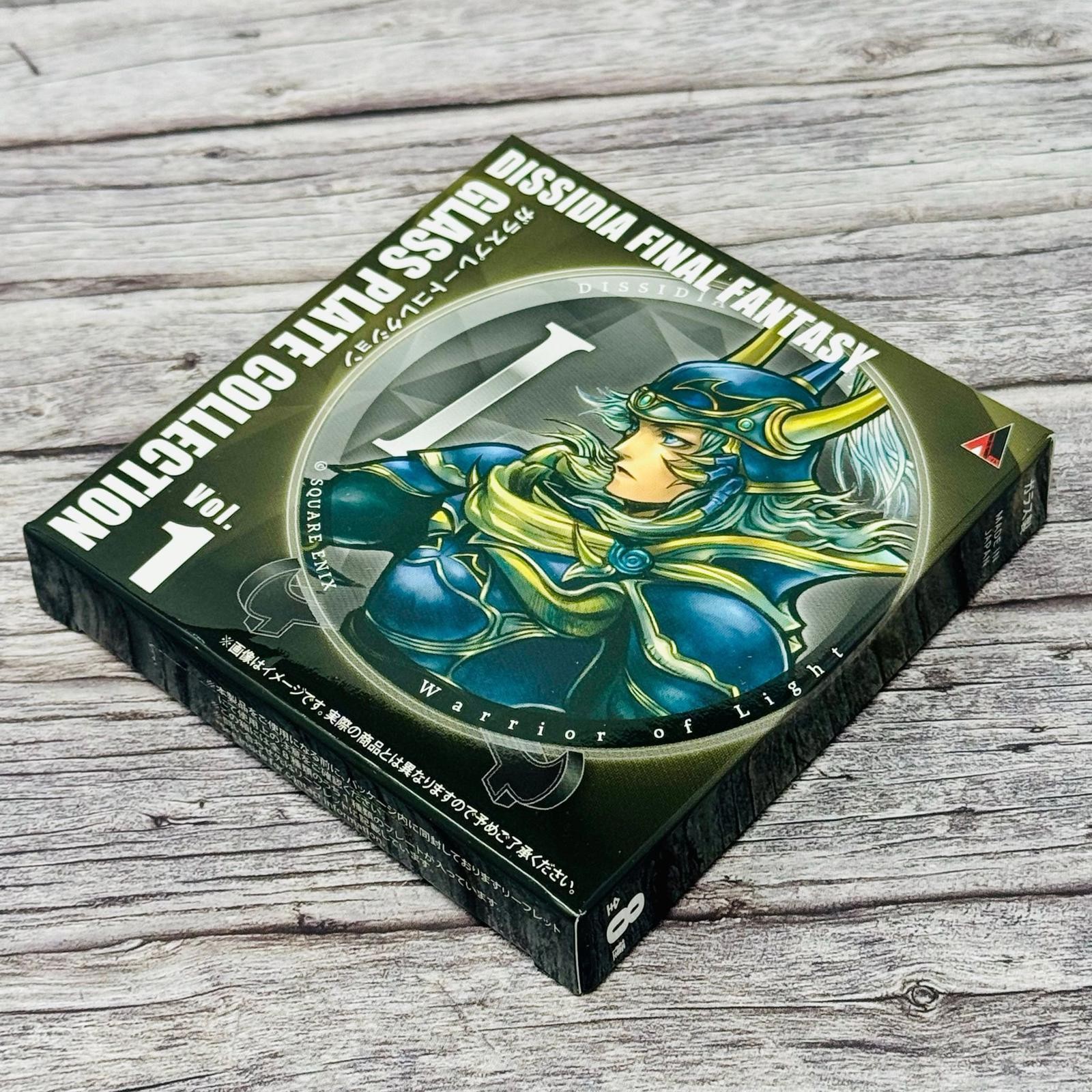 Final Fantasy Dissidia Vol. 1 Glass Plate Collection Blind Box Japan US Seller