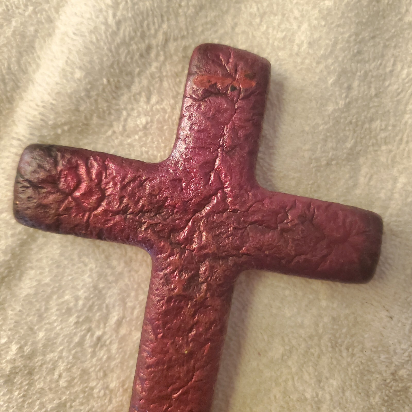 3 Vintage Copper Ingot Smelter Cross's 1940s-50s