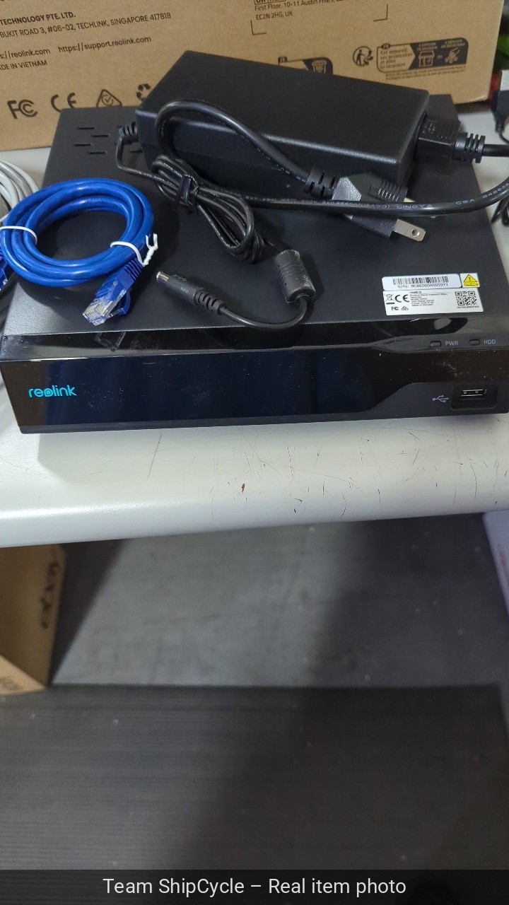 U28567 Reolink NVS88MB4B 8Channel 8MP NVR with 2TB HDD G2U