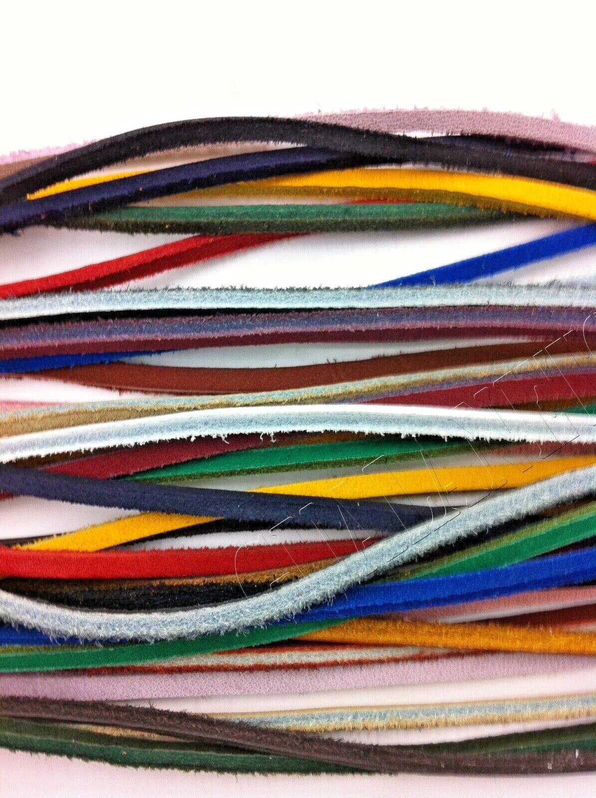 LEATHER LACES - 1/8" X 72" Rawhide Shoe Lace String Shoelace Bootlace Cord