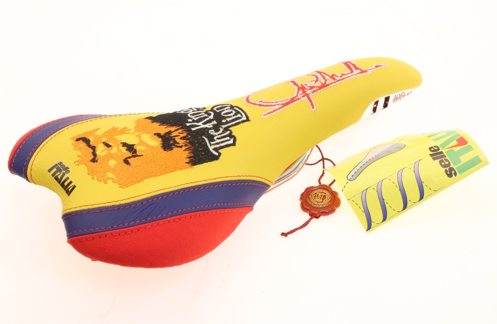 Selle Italia Century The King Lion Saddle Mario Cipollini Lion King 90s NEW NOS