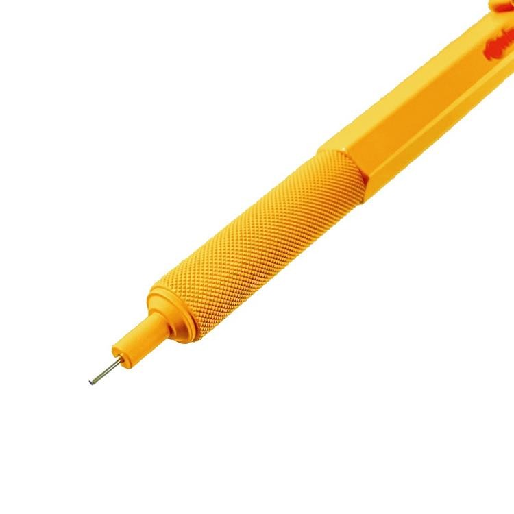 Rotring 600 Mechanical Pencil 0.5mm Yellow Loft Limited w/ HB Lead Japan FS NEW