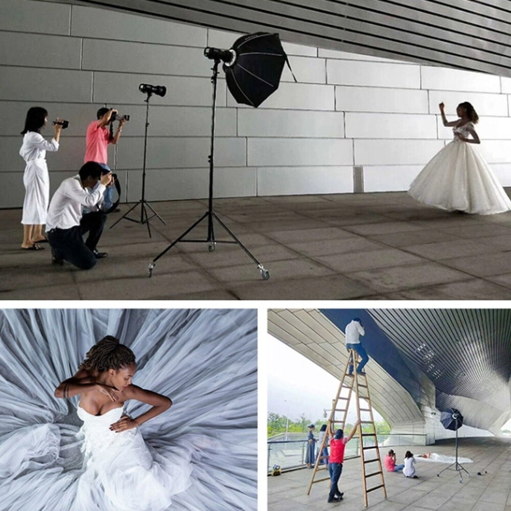 US TRIOPO K2-65 65cm/25.6'' Foldable Octagon Bowens Softbox Fr Godox SL60W SK400