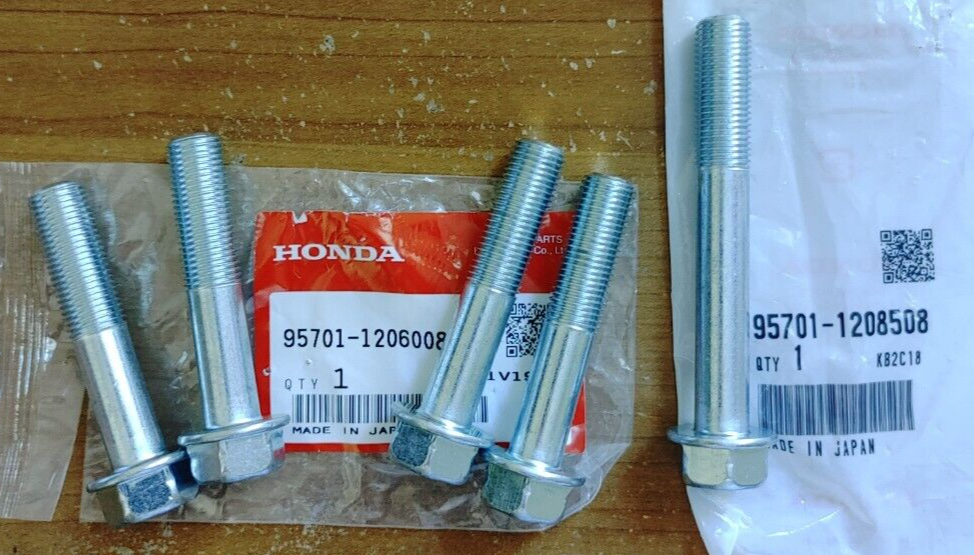 Genuine OEM Honda Acura K-Series Transmission Bolts 5PC Set K20 K24 K SWAP NEW