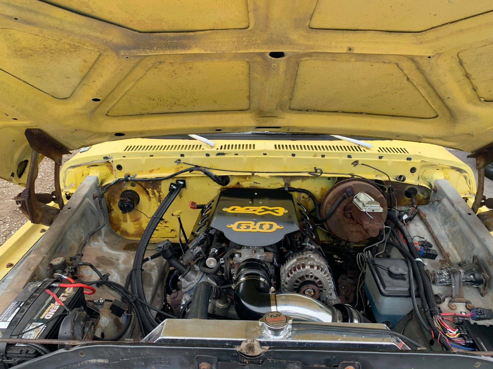 99-07 GEN 3 CUSTOM LS ENGINE COVER 4.8 , 5.3 , 6.0, truck intake