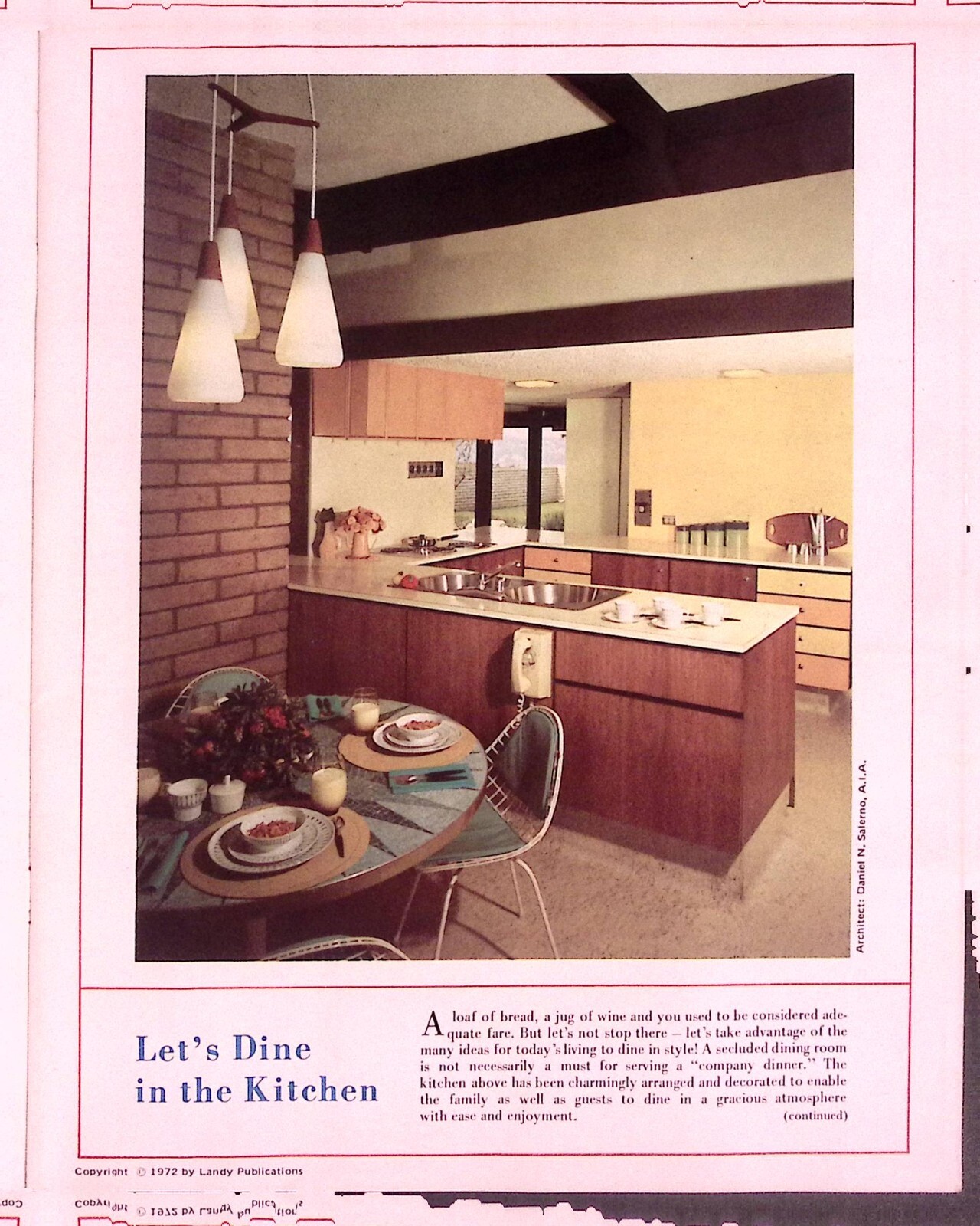 1972 BETTER LIVING IN MORGANTON NC BURKE CONSTRUCTION COOL HOME BOOK W124