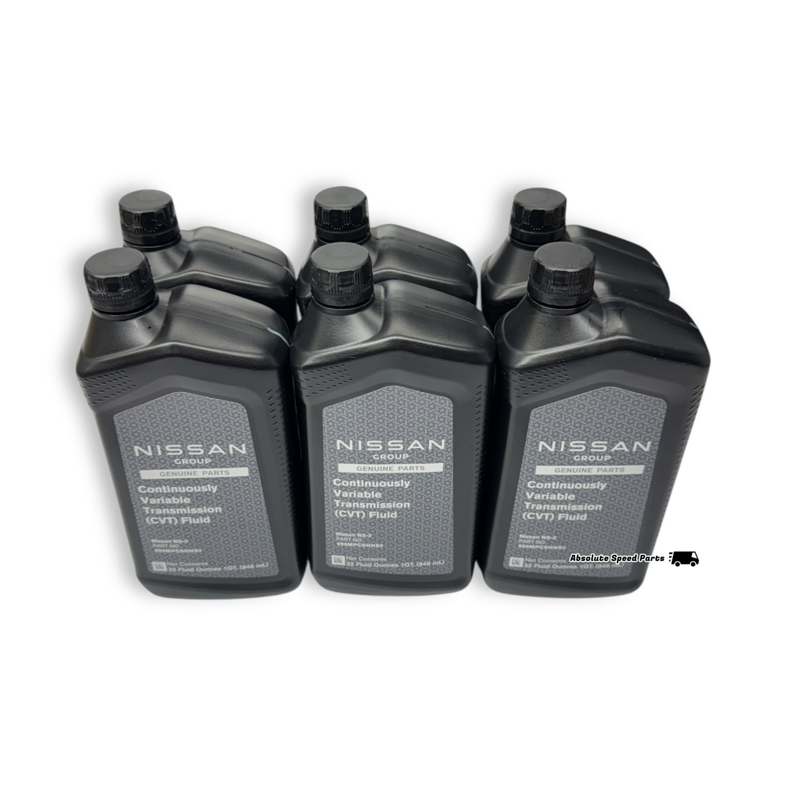 GENUINE OEM Nissan NS-3 CVT Fluid 6-Quart 999MP-CV0NS3 999MP-NS300P 999MP-CSHNS3