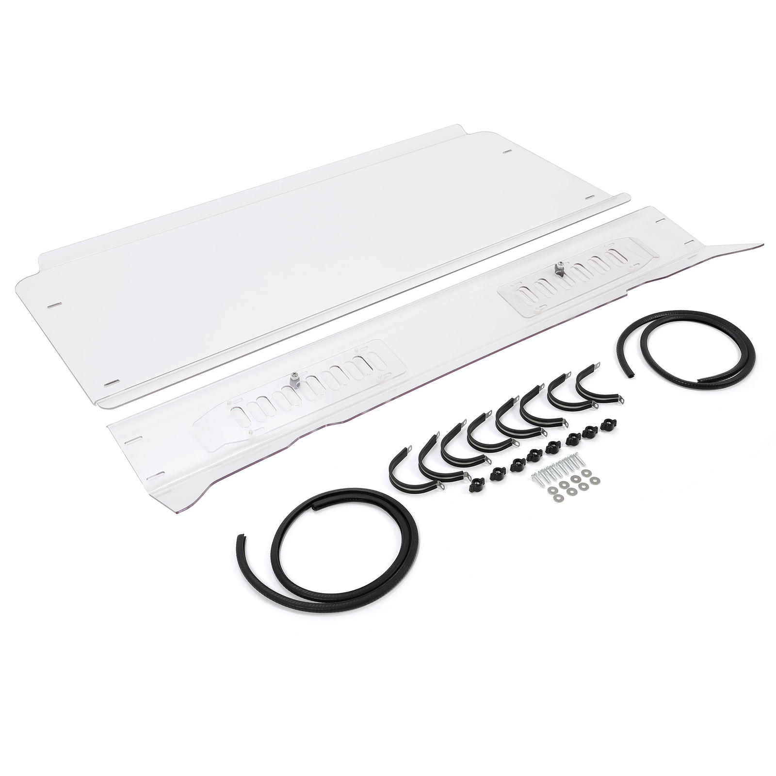 Clear Front Vented Windshield For Polaris Ranger XP 500/ 700 800/ 570 Full Size