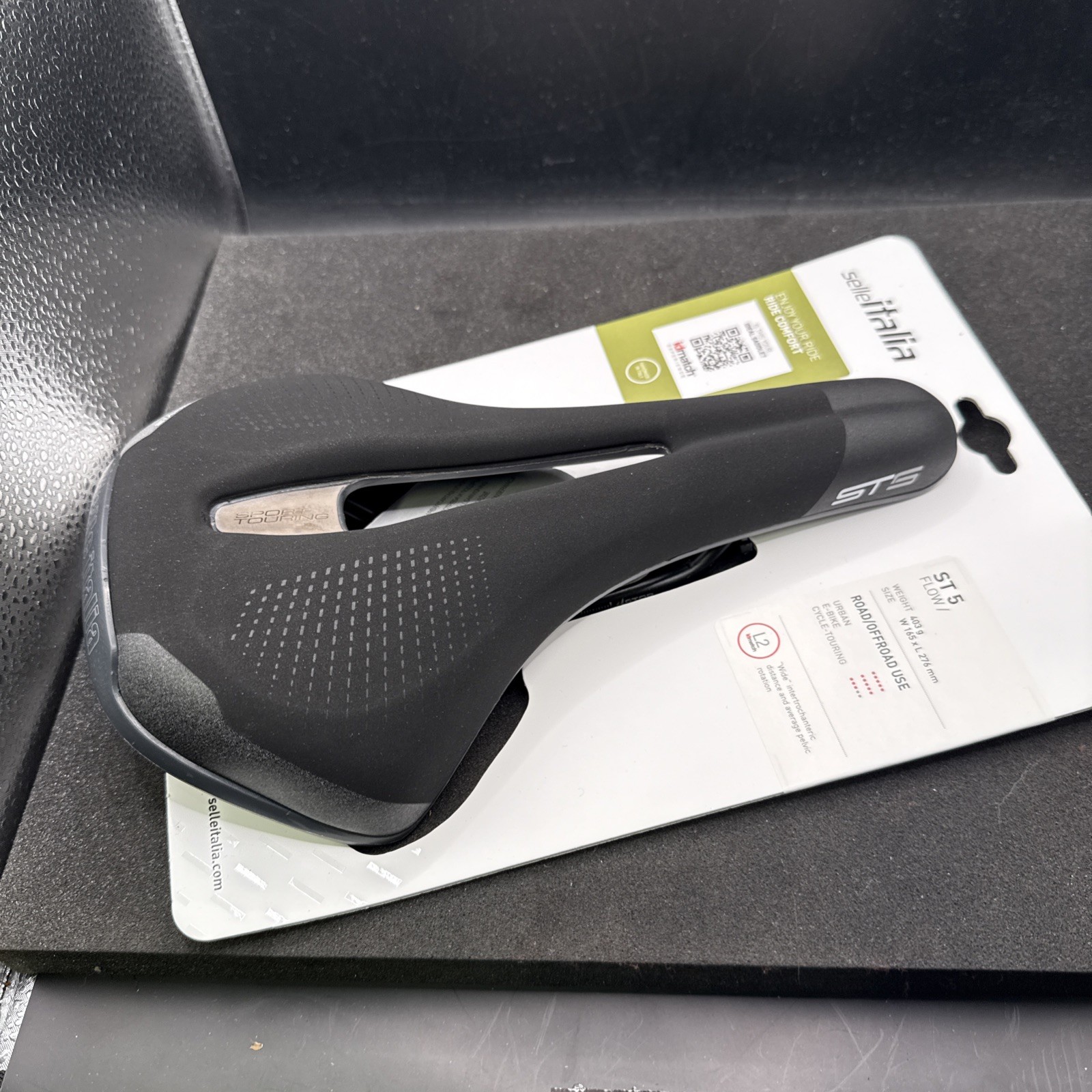 Selle Italia St5 Flow L2 165mm Cycling Saddle Seat (9419-3)