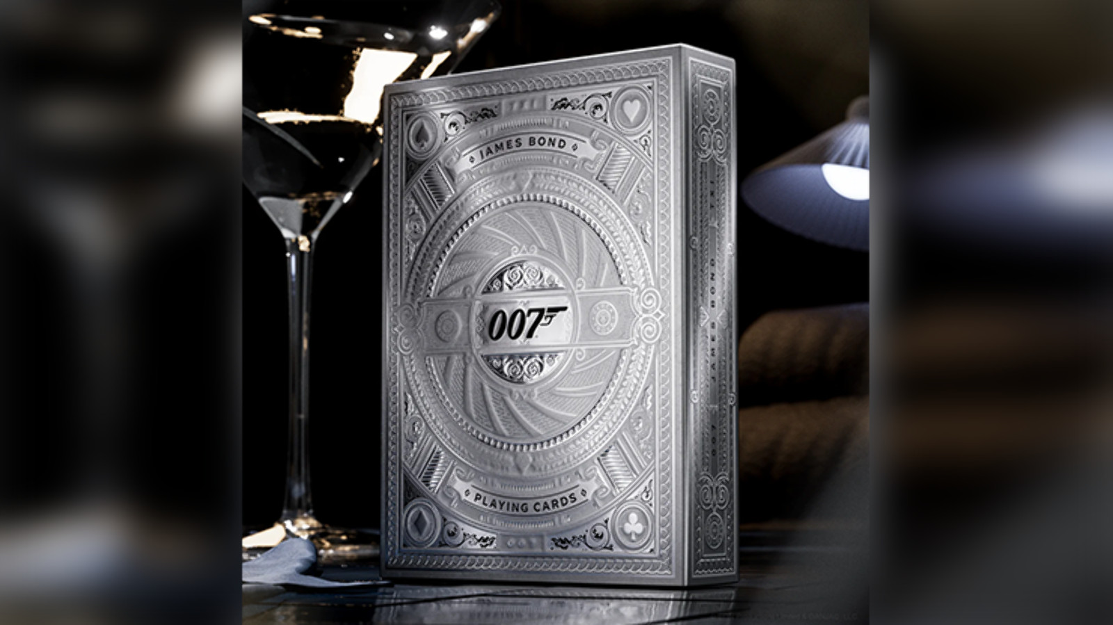 James Bond Silver Edition Playing Cards by theory11