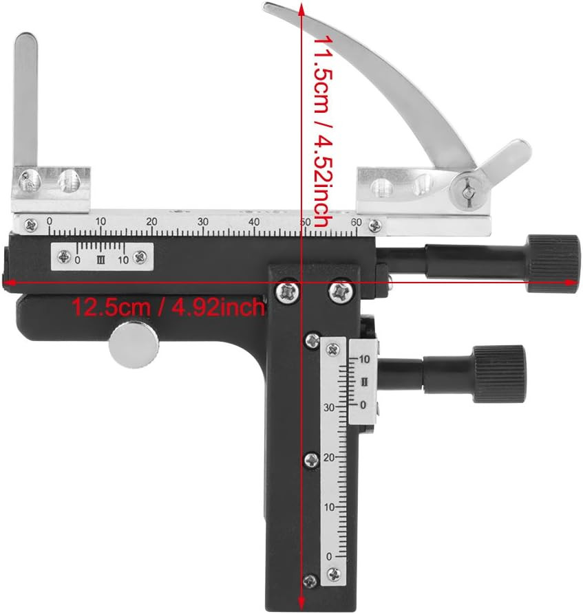 Mechanical X-Y Moveable Stage for Microscope, Microscope Caliper Moveable 14.5Cm
