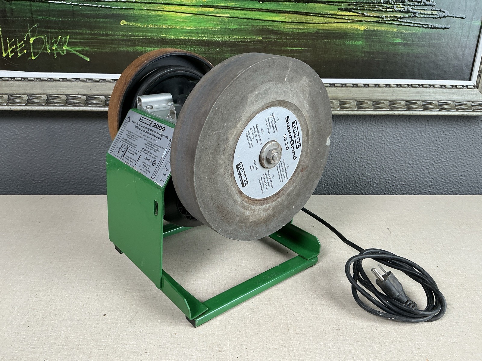 TORMEK Super Grind 2000 Water Cooled Knife Sharpening Machine - Sweden