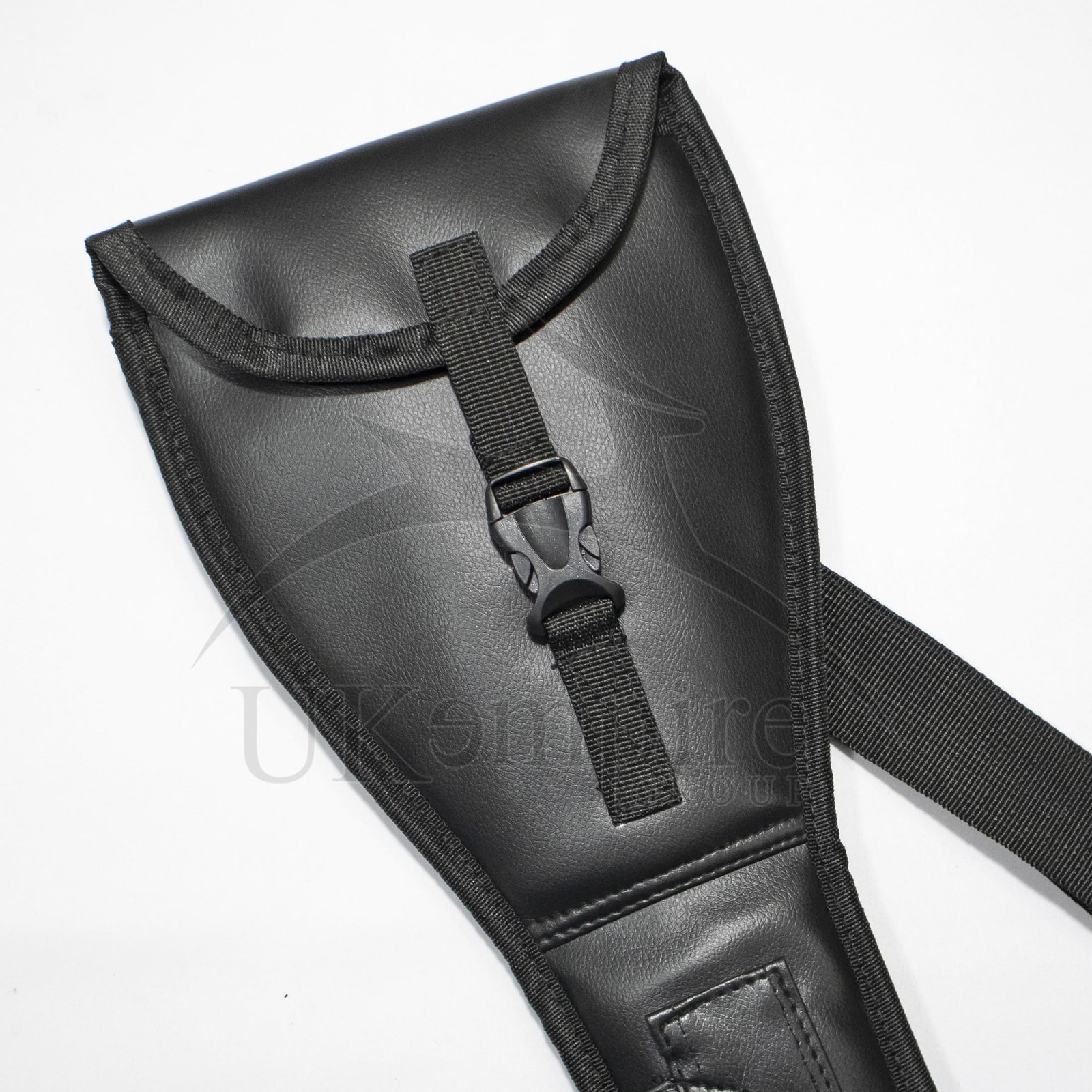 Masonic Knights Templar Sword Case Bag 92cm - Black Leather with Shoulder Str...